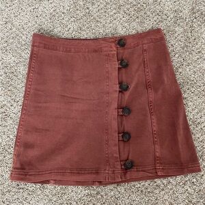 Pink/Rose Mini Skirt